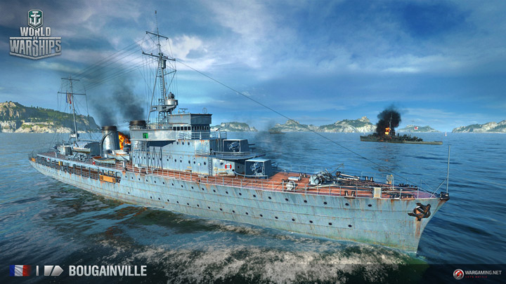 Французские корабли World of Warships