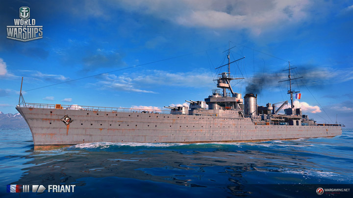 Французские корабли World of Warships