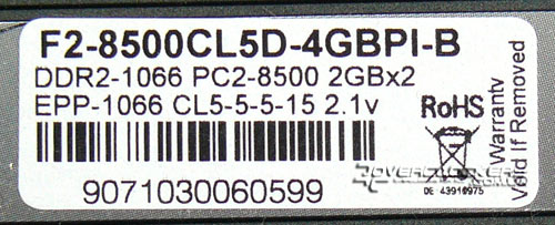 Характеристики G.SKILL F2-8500CL5D-4GBPI-B