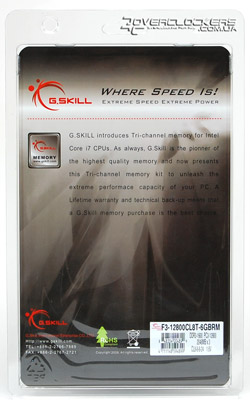 G.Skill F3-12800CL8T-6GBRM