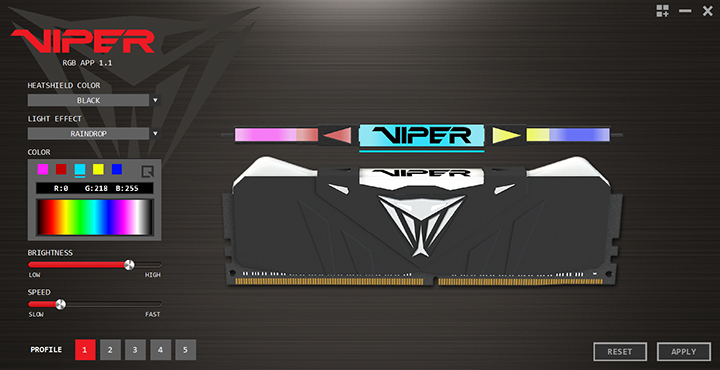 Patriot Viper RGB PVR416G320C6K