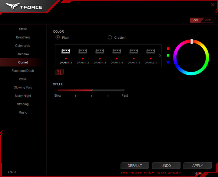 Team T-Force Xcalibur RGB TF6D416G3600HC18EDC01