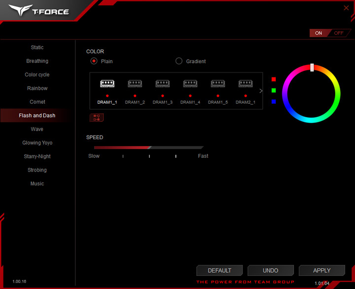 Team T-Force Xcalibur RGB TF6D416G3600HC18EDC01