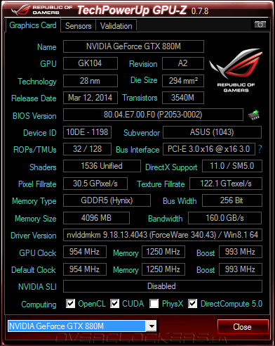 ASUS G750JZ