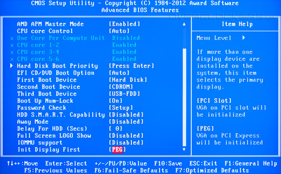 Ga 990fxa ud3 настройка bios