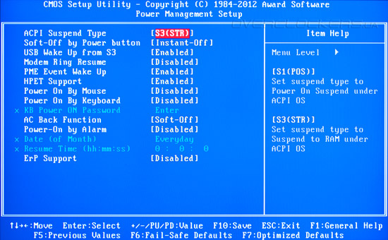 BIOS Setup Gigabyte GA-990FXA-UD3