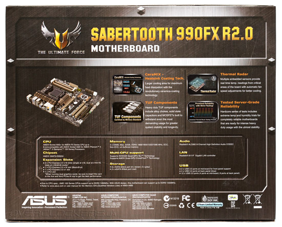 ASUS Sabertooth 990FX R2.0