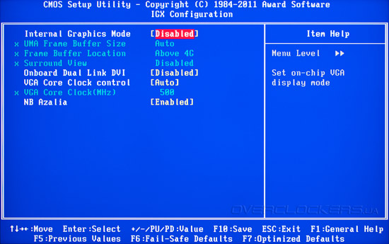 BIOS Setup Gigabyte GA-A75-UD4H