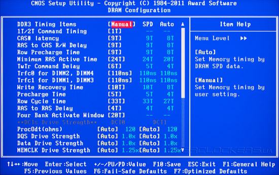 BIOS Setup Gigabyte GA-A75-UD4H