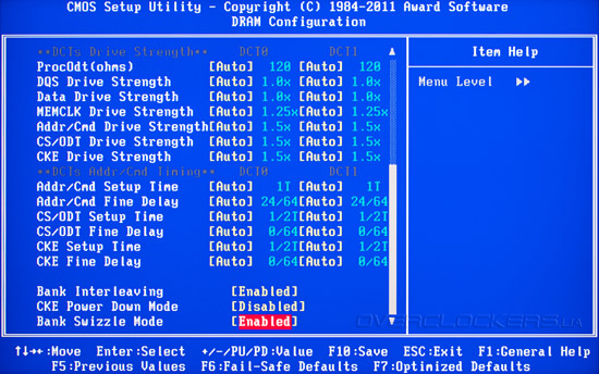 BIOS Setup Gigabyte GA-A75-UD4H