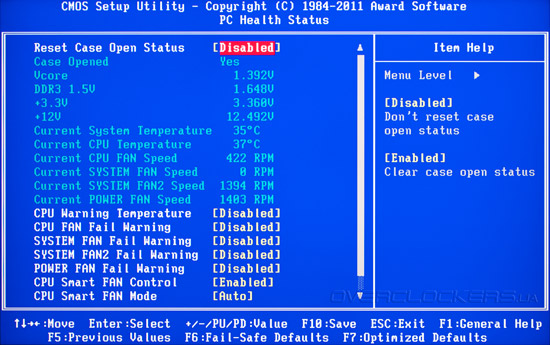 BIOS Setup Gigabyte GA-A75-UD4H