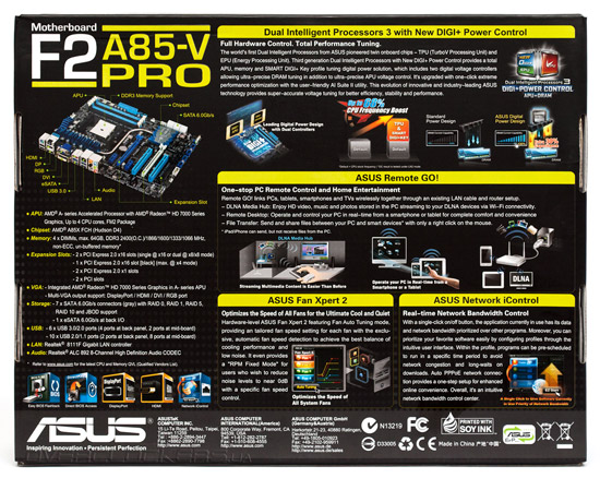 ASUS F2A85-V Pro