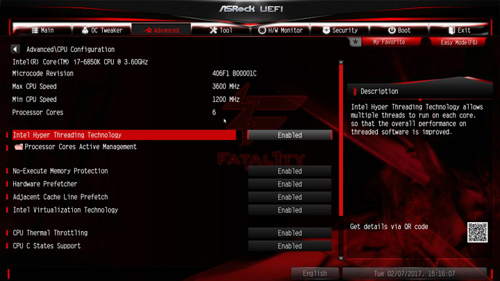 ASRock Fatal1ty X99 Professional Gaming i7