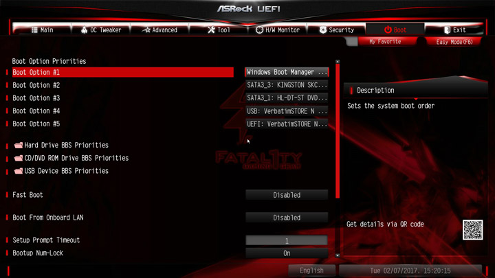 ASRock Fatal1ty X99 Professional Gaming i7