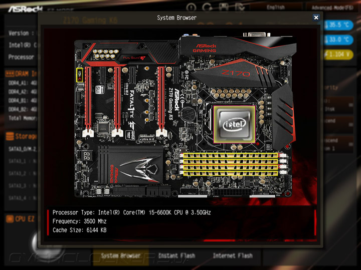 ASRock Fatal1ty Z170 Gaming K6