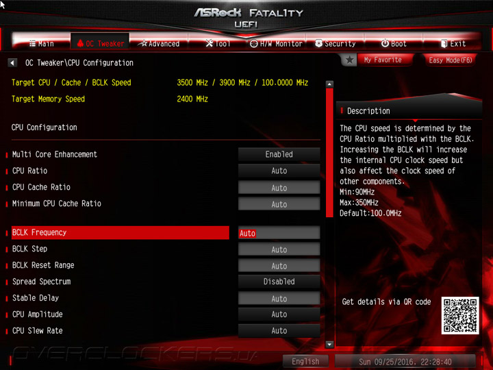 ASRock Fatal1ty Z170 Gaming K6