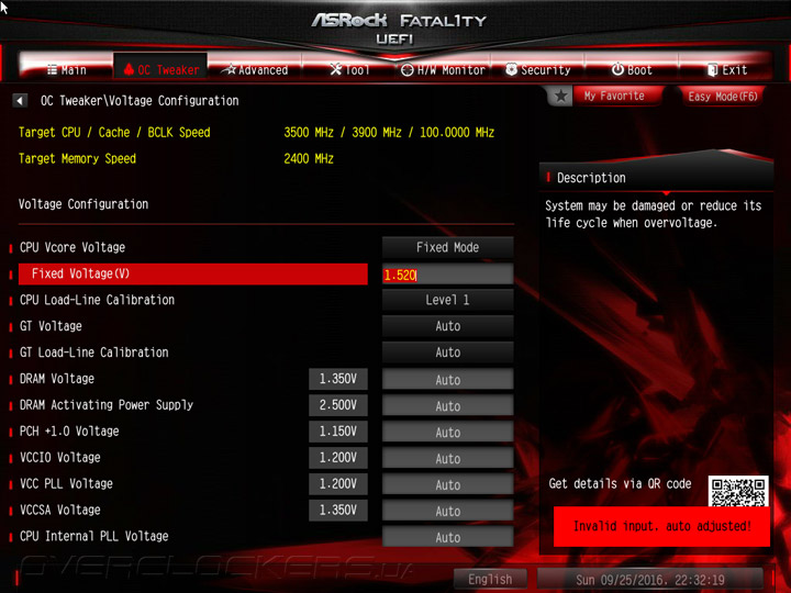 ASRock Fatal1ty Z170 Gaming K6