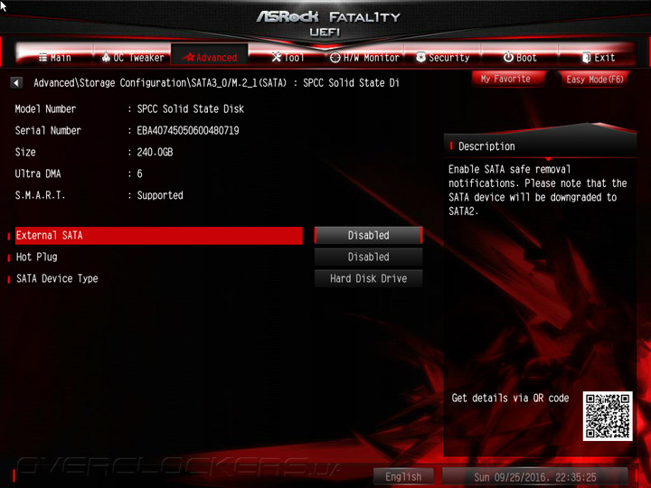 ASRock Fatal1ty Z170 Gaming K6