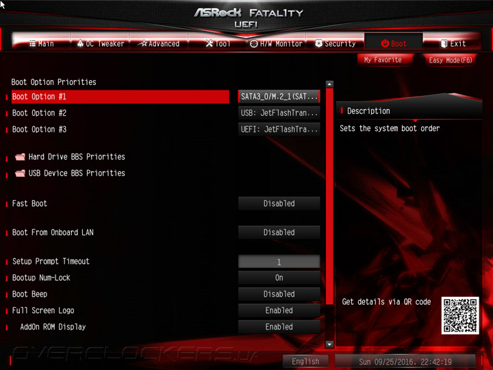 ASRock Fatal1ty Z170 Gaming K6