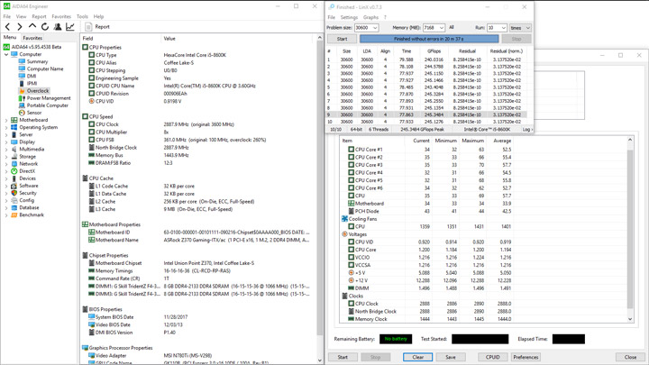 I5 8600 разгон по шине