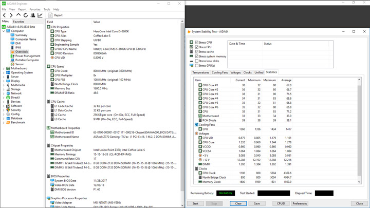 I5 8600 разгон по шине