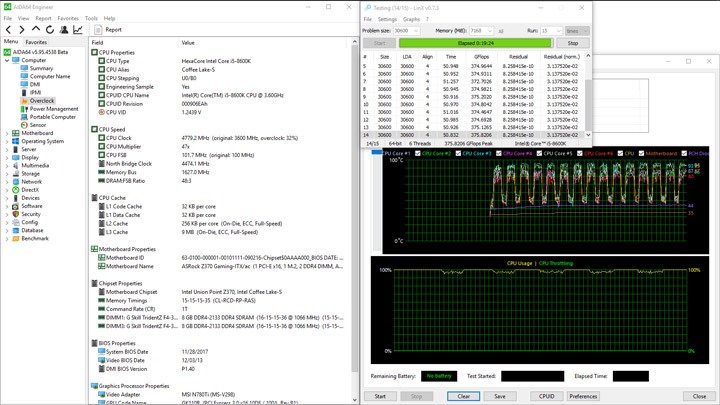 I5 8600 разгон по шине