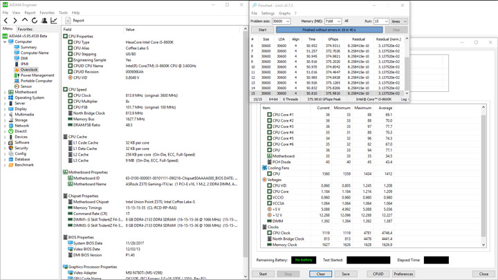 I5 8600 разгон по шине