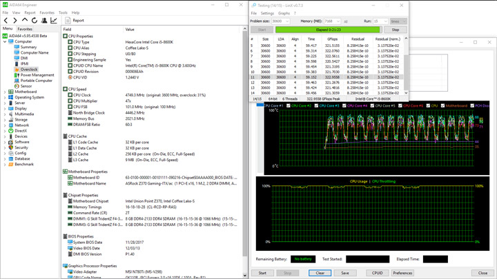 I5 8600 разгон по шине