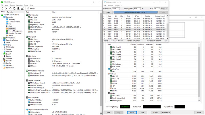 I5 8600 разгон по шине