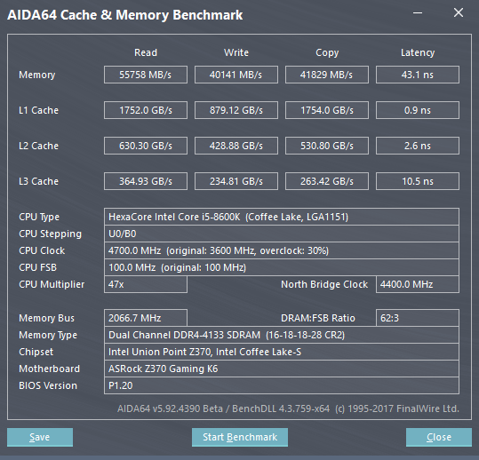 ASRock Fatal1ty Z370 Gaming K6