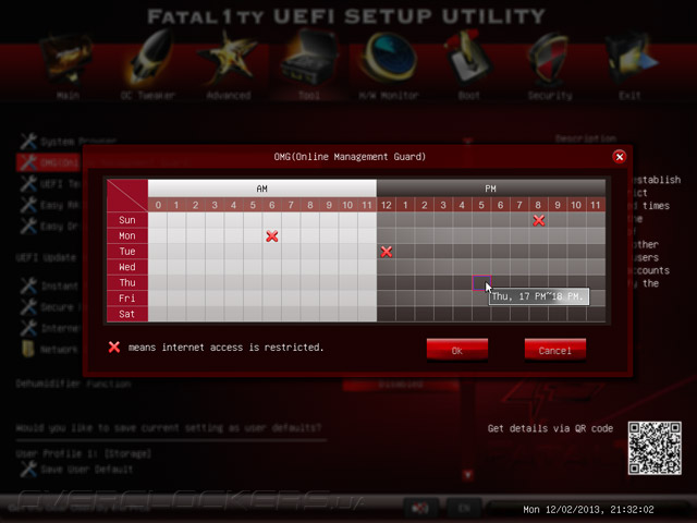 UEFI Setup ASRock Fatal1ty Z87 Killer