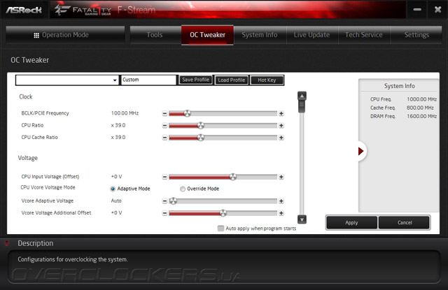 ASRock F-Stream Tuning