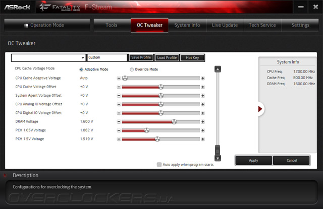 ASRock F-Stream Tuning