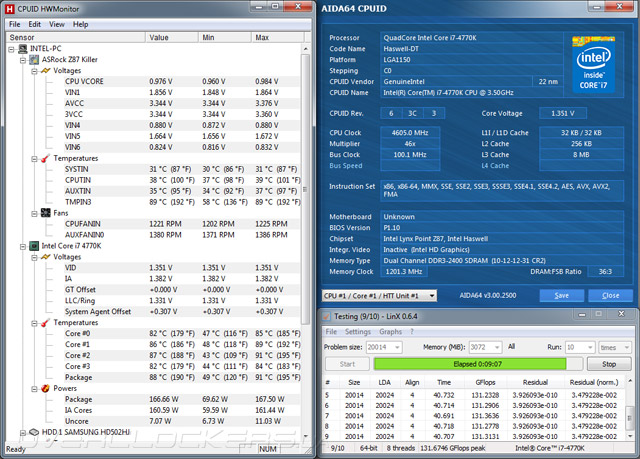 Разгон ASRock Fatal1ty Z87 Killer