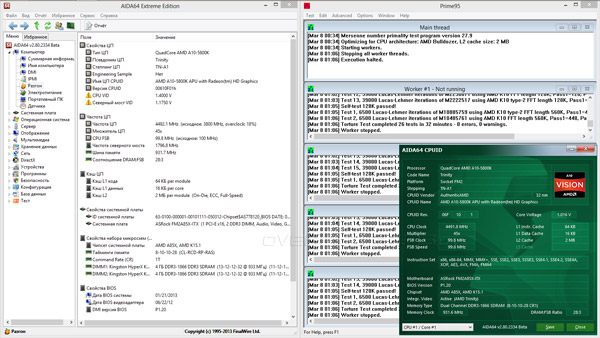 Разгон ASRock FM2A85X-ITX