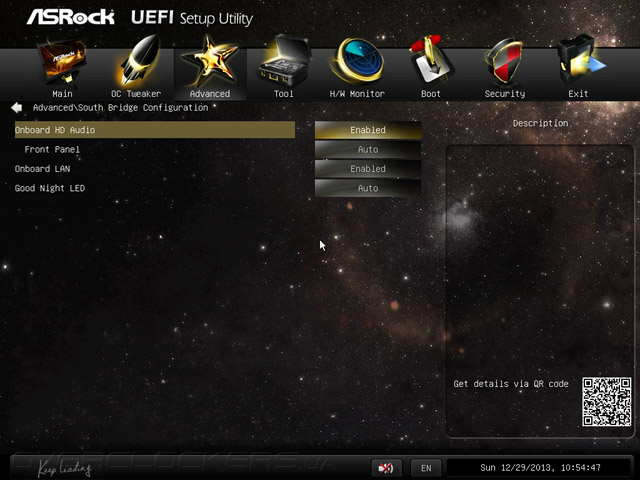 UEFI Setup ASRock FM2A88X-ITX+