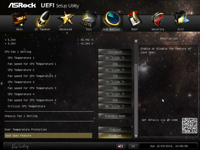 UEFI Setup ASRock FM2A88X-ITX+