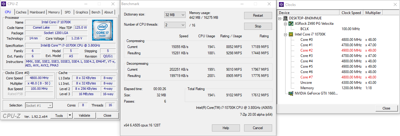 ASRock Z490 PG Velocita