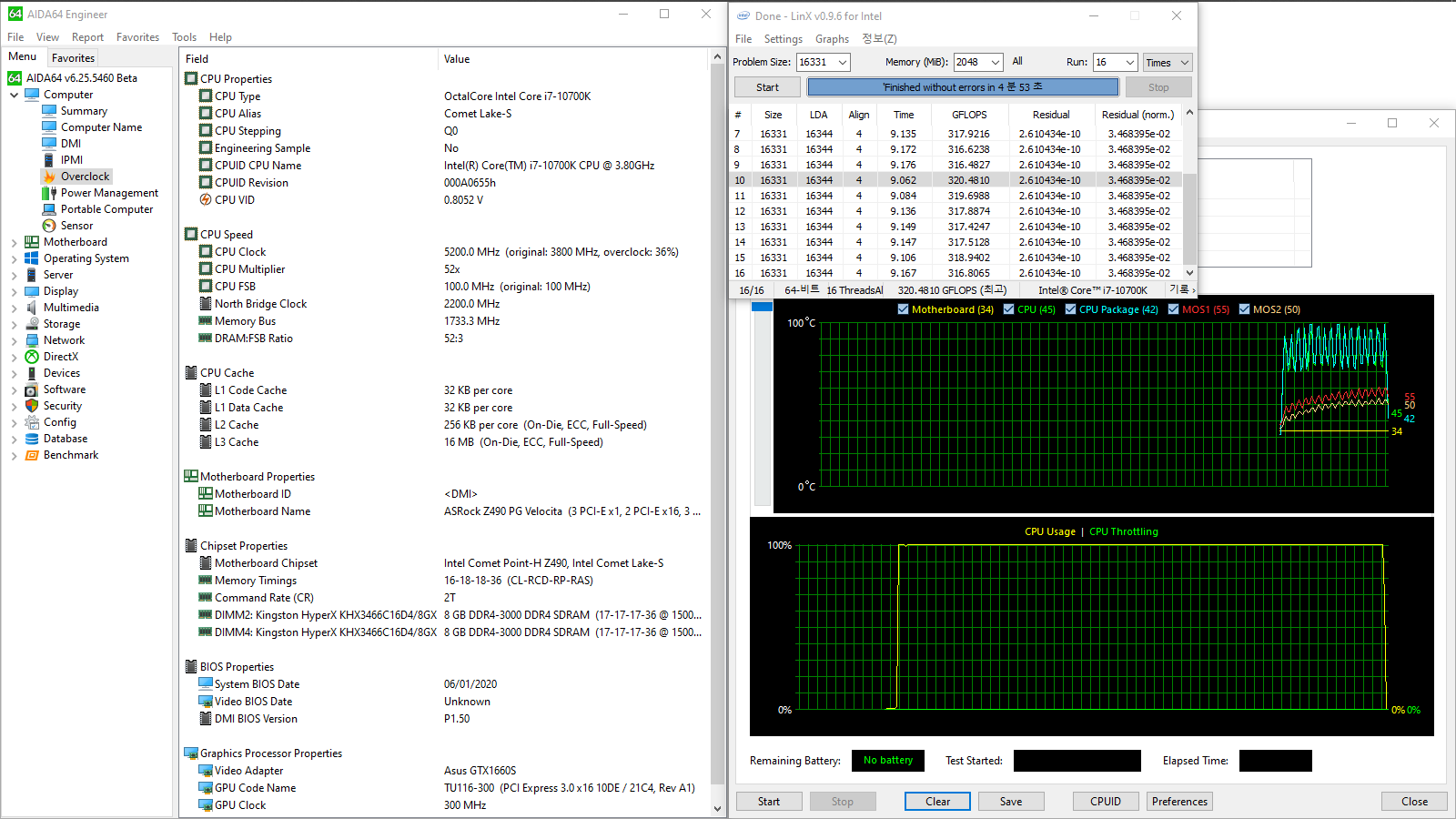 ASRock Z490 PG Velocita