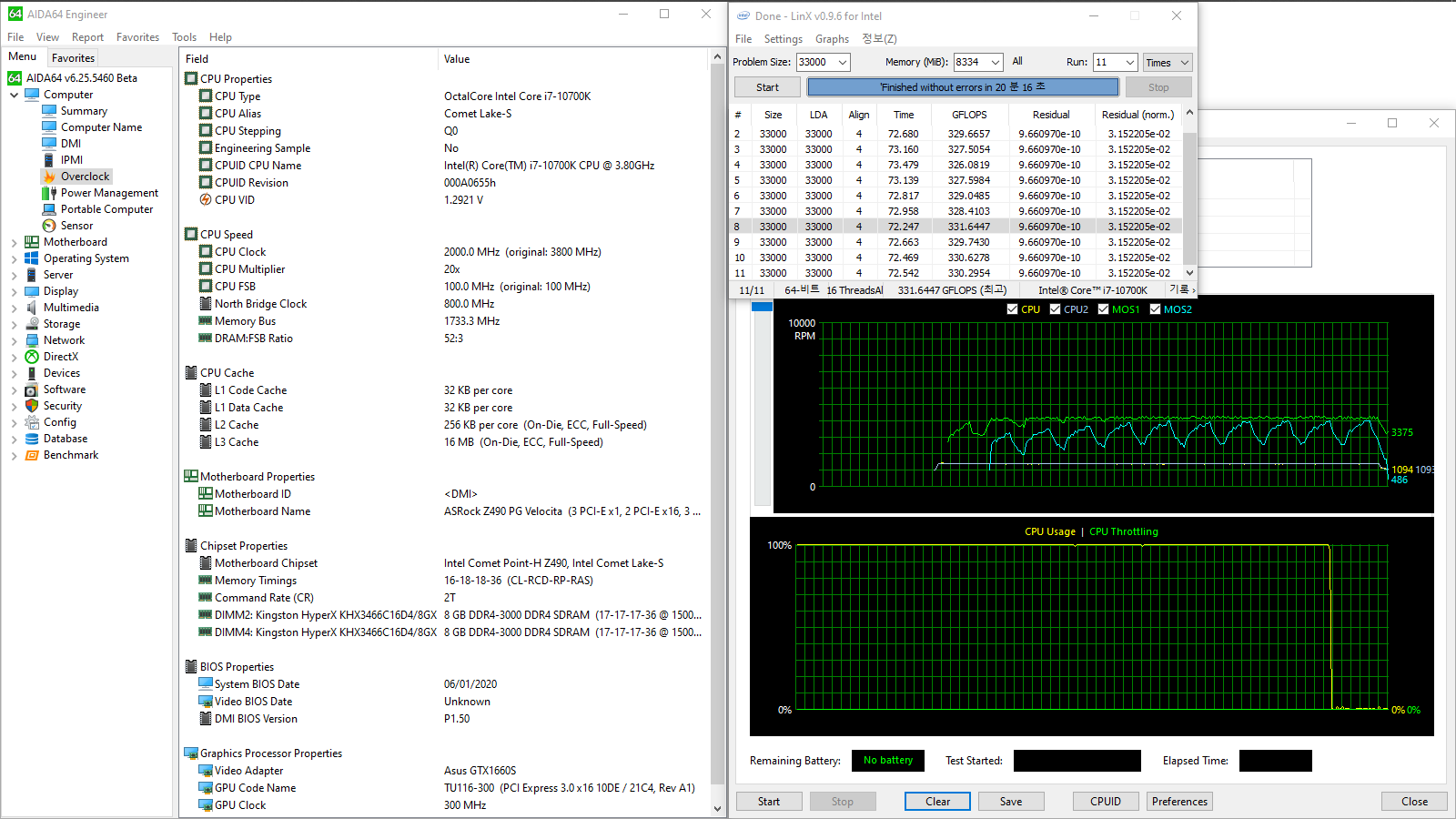 ASRock Z490 PG Velocita