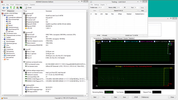 Разгон ASRock Z87 Extreme6