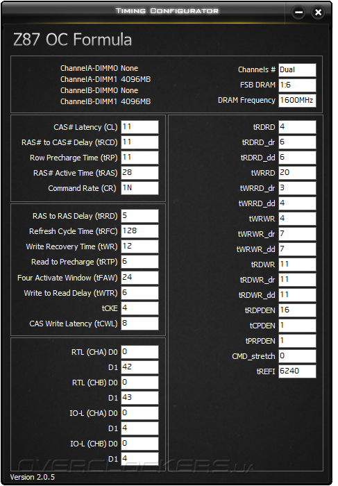 ASRock Timing Configurator