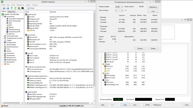 Разгон ASRock Z87M Extreme4