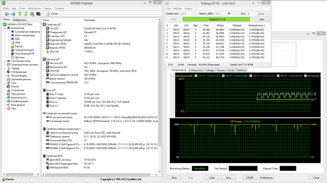 Разгон ASRock Z87M Extreme4