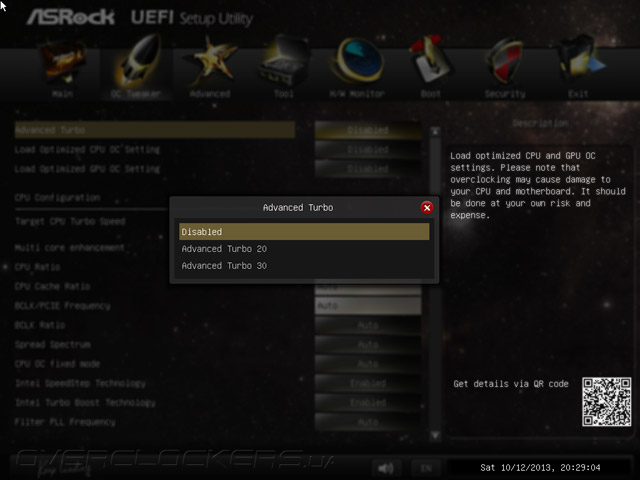 UEFI Setup ASRock Z87M Extreme4