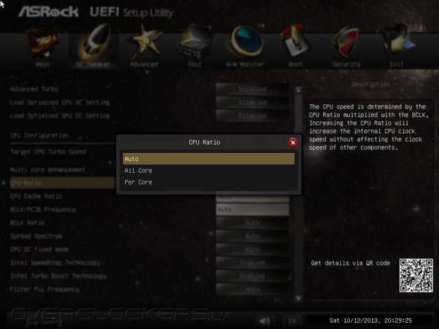 UEFI Setup ASRock Z87M Extreme4