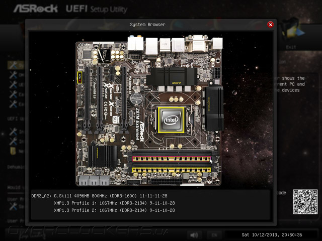 UEFI Setup ASRock Z87M Extreme4