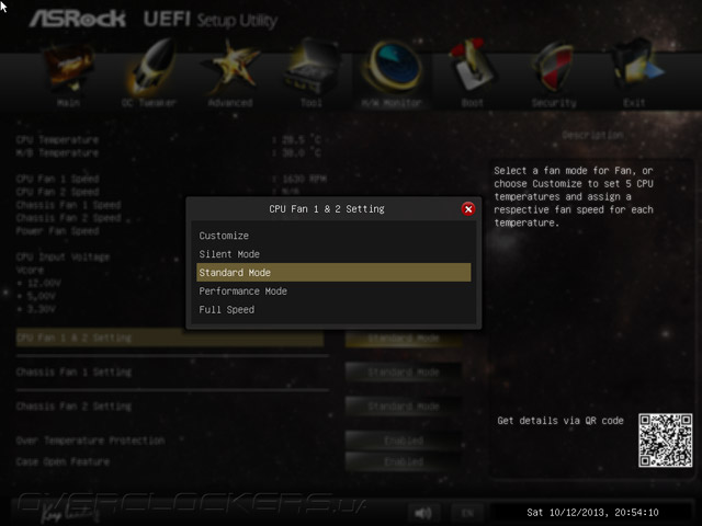 UEFI Setup ASRock Z87M Extreme4