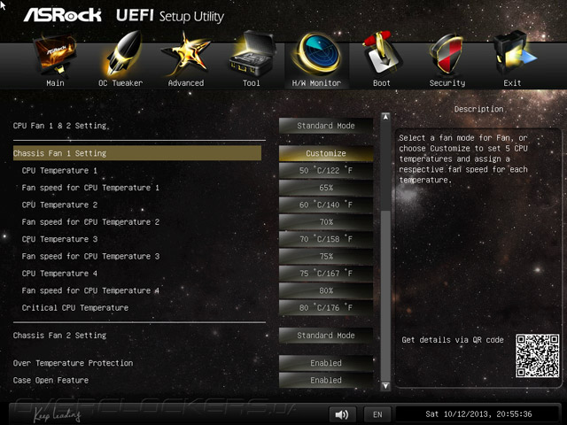 UEFI Setup ASRock Z87M Extreme4