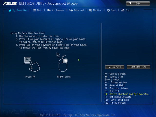 UEFI Setup ASUS A88X-Pro